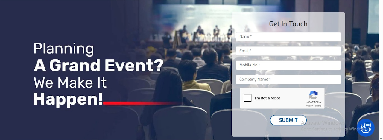 Planning A Grand Event